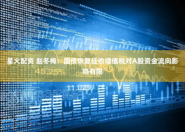 星火配资 赵冬梅：国债恢复征收增值税对A股资金流向影响有限